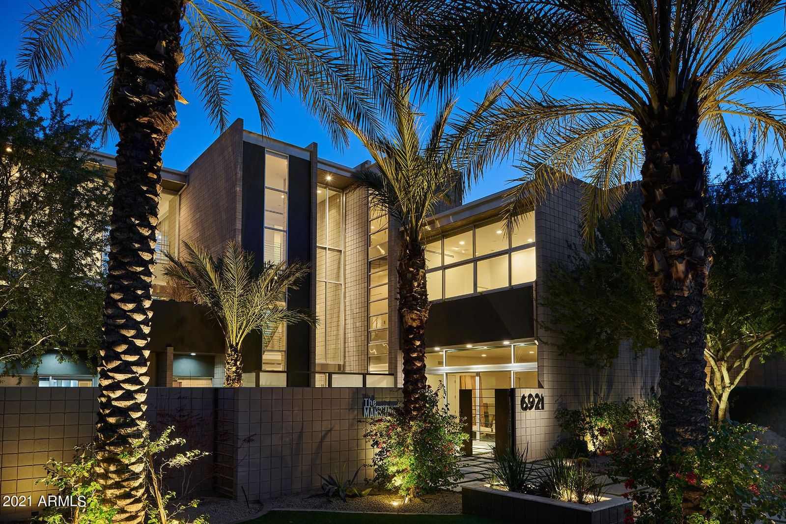 Modern residence on East 1st Street in Old Town Scottsdale, sold for $5,250,000